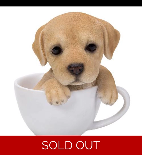 Labrador Teacup Pup Decor